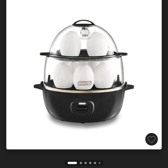DASH Deluxe Rapid Egg Cooker for Hard Boiled, Poached, Scrambled Eggs & Omelets - Picture 1 of 5